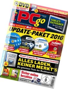 PC Go Magazin — Januar 2016