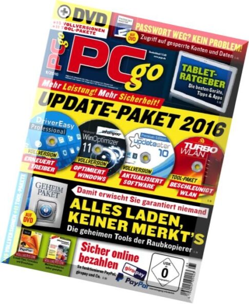 PC Go Magazin — Januar 2016