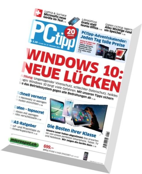 PCtipp Magazin — Dezember 2015