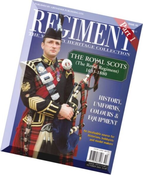 Regiment – N 55, The Royal Scots (The Royal Regiment) 1633-1880