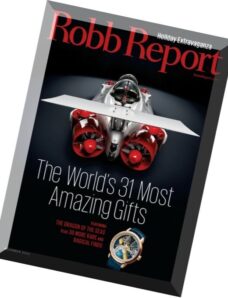 Robb Report USA – December 2015