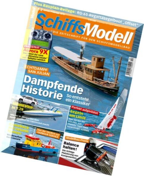 SchiffsModell — Januar-Februar 2015