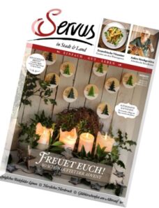 Servus – (Einfach – Gut – Leben) Magazin Dezember 2015