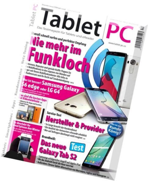 Tablet PC – Dezember-Februar 2016