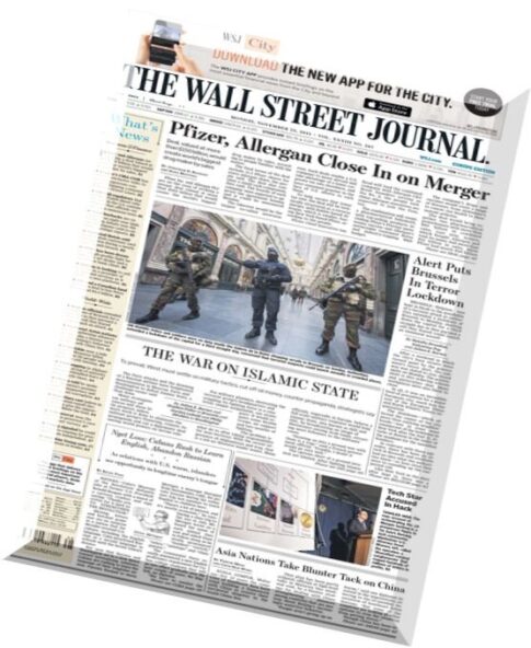 The Wall Street Journal Europe – 23 November 2015