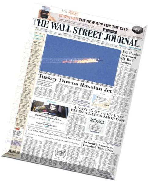 The Wall Street Journal Europe – 25 November 2015