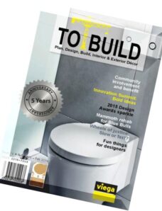 To Build Magazine — November 2015 — February 2016