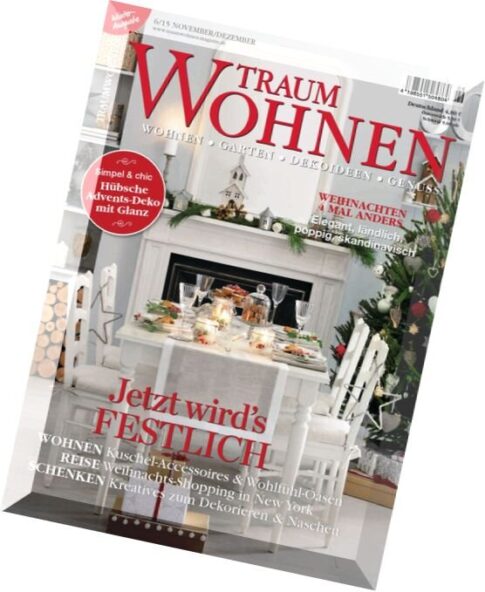 Traumwohnen Magazin — November-Dezember 2015