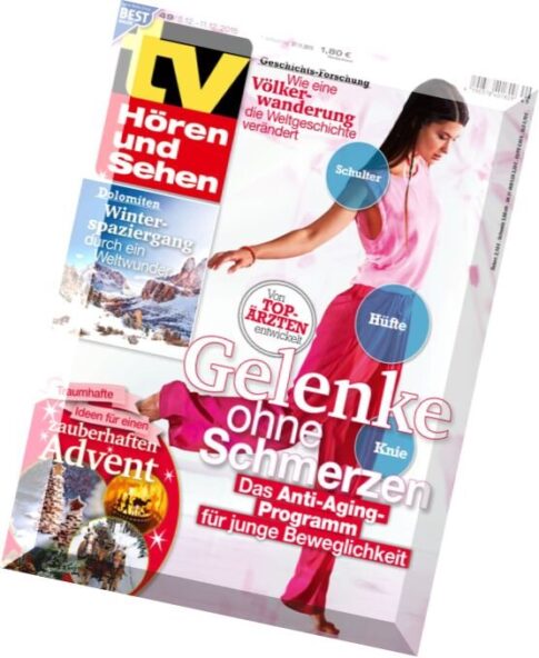 TV Horen und Sehen – Nr.49, 2015