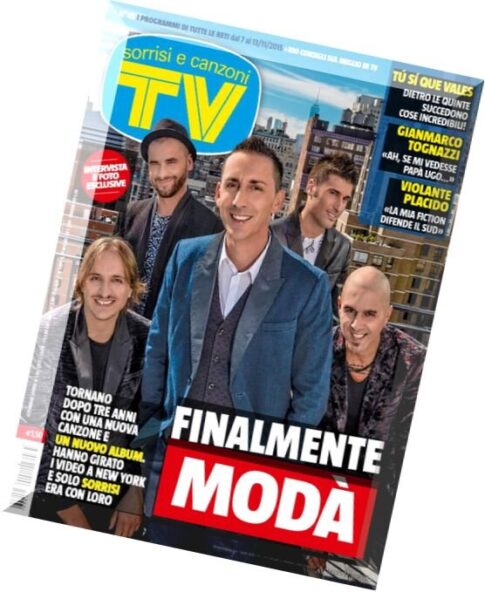 TV Sorrisi e Canzoni – 7 Novembre 2015