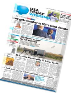 USA Today – 30 October 2015