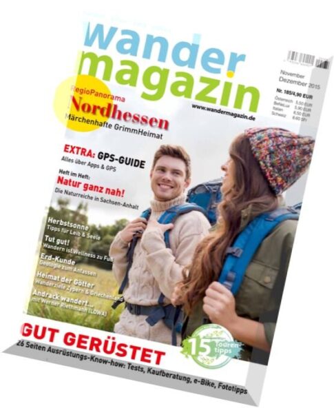 Wander Magazin – November-Dezember 2015