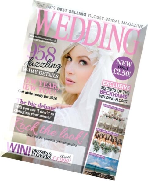Wedding Magazine UK – December 2015 – January 2016