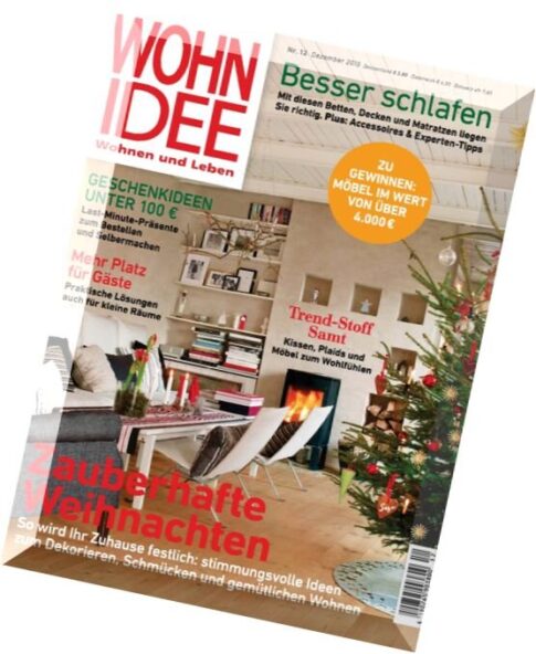 Wohnidee Magazin — Dezember 2015