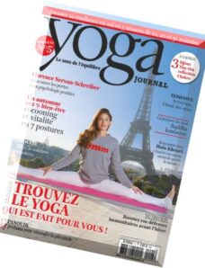 Yoga journal France – Novembre – Decembre 2015