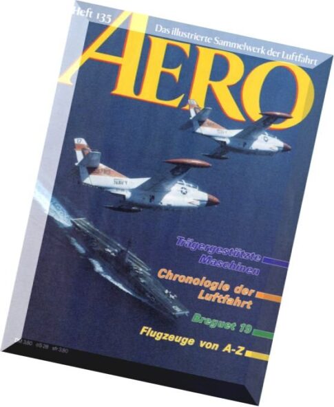 Aero Das Illustrierte Sammelwerk der Luftfahrt N 135