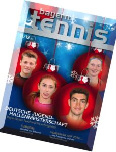 Bayern Tennis – Dezember 2015