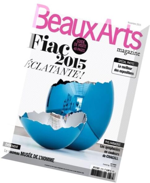 Beaux Arts — Novembre 2015