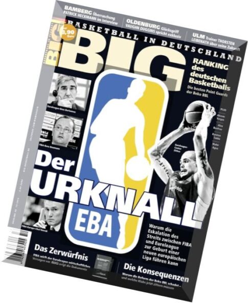 BIG — Basketball in Deutschland — Dezember 2015
