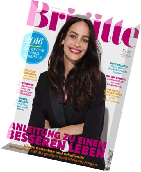 Brigitte – Nr.26, 9 Dezember 2015