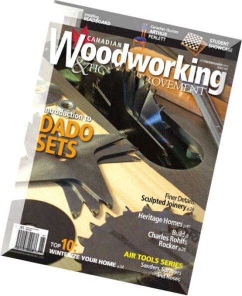 Canadian Woodworking & Home Improvement — October-November 2015