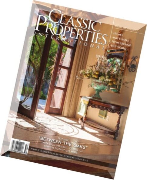 Classic Properties International — Vol. VII-N 3, 2015