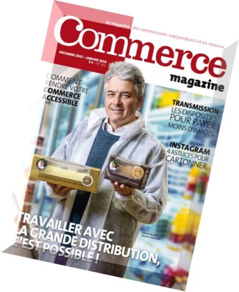 Commerce Magazine — Decembre-Janvier 2016