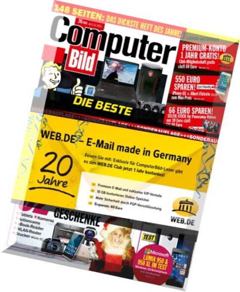 Computer Bild Germany — Nr.26, 5 Dezember 2015