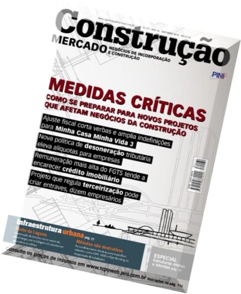 Construcao Mercado — Ed. 171 — Outubro de 2015