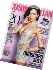 Cosmopolitan Italia – Gennaio 2016