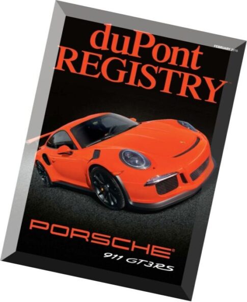 duPont REGISTRY – February 2016