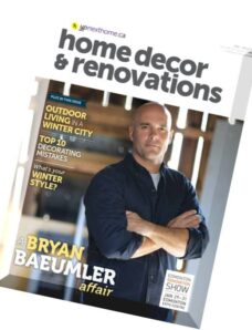 Edmonton Home Decor & Renovations – January-February 2016