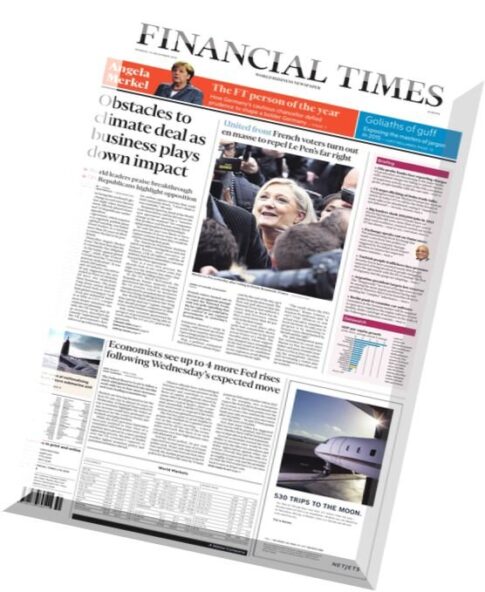 Financial Times Europe — (12 — 14 — 2015)