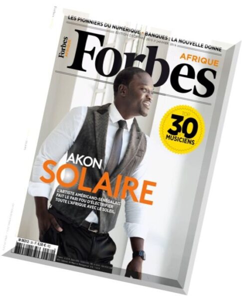 Forbes Afrique — Decembre 2015 — Janvier 2016