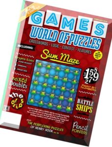 Games World of Puzzles — February 2016