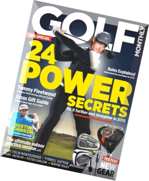 Golf Monthly Magazine – January 2016