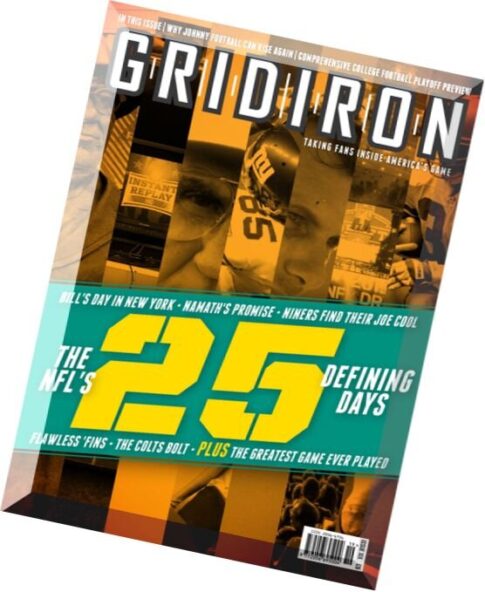 Gridiron – Issue XIX, 2016