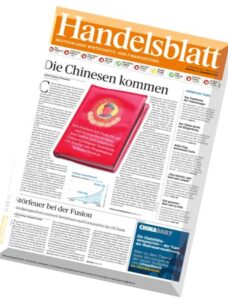 Handelsblatt – 21 Dezember 2015