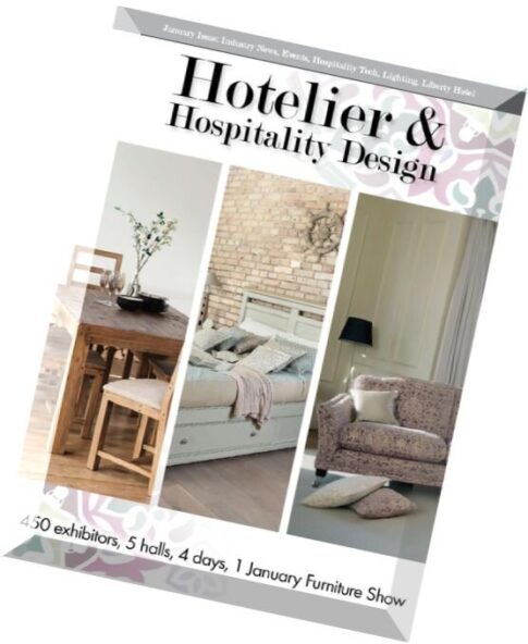 Hotelier & Hospitality Design – January 2016