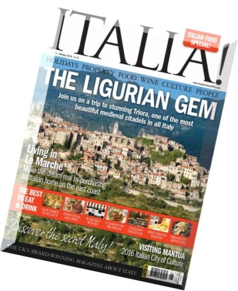 Italia! magazine — January 2016