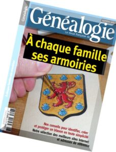 La Revue Francaise de Genealogie – Hors-Serie N 41, 2015