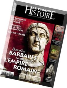 Le Figaro Histoire – Decembre 2015 – Janvier 2016