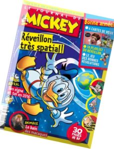 Le Journal de Mickey – 30 Decembre 2015 au 5 Janvier 2016