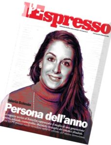 L’Espresso – 23 Dicembre 2015