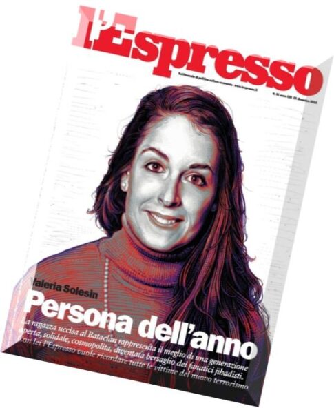 L’Espresso – 23 Dicembre 2015