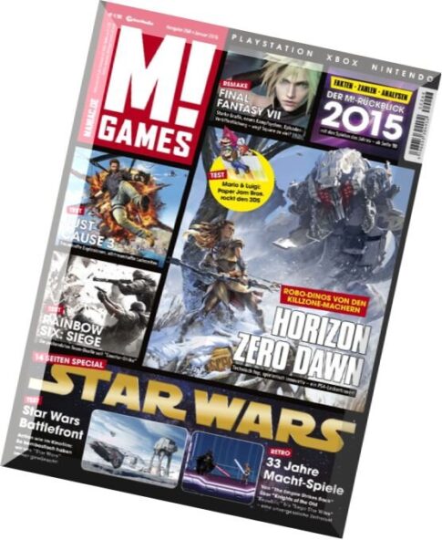 M! Games Magazin – Januar 2016