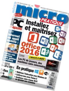Micro Pratique – Janvier 2016