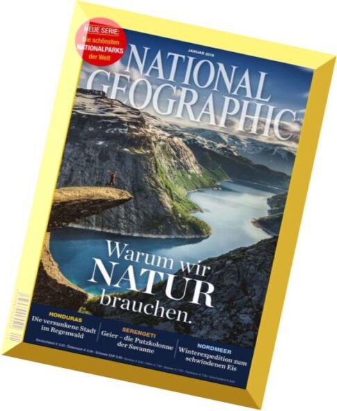 National Geographic Germany – Januar 2016