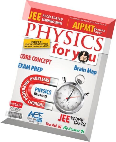 Physics For You – December 2015