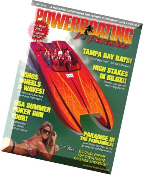 Powerboating in Paradise – Fall 2015-Winter 2016